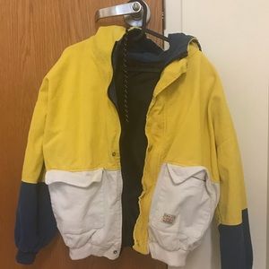 Corduroy Colorblock Jacket